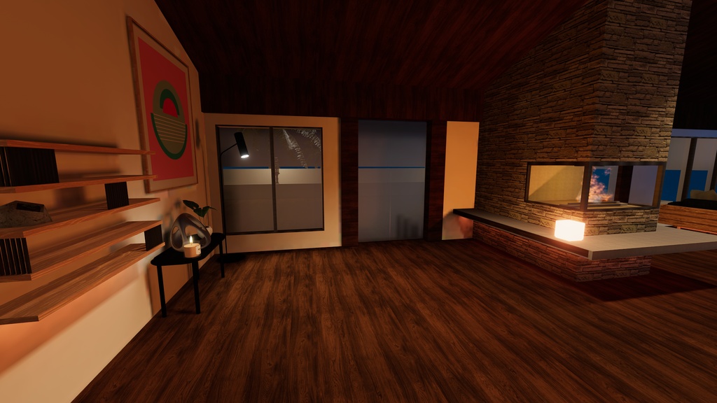 Modern Island Home VRCHAT