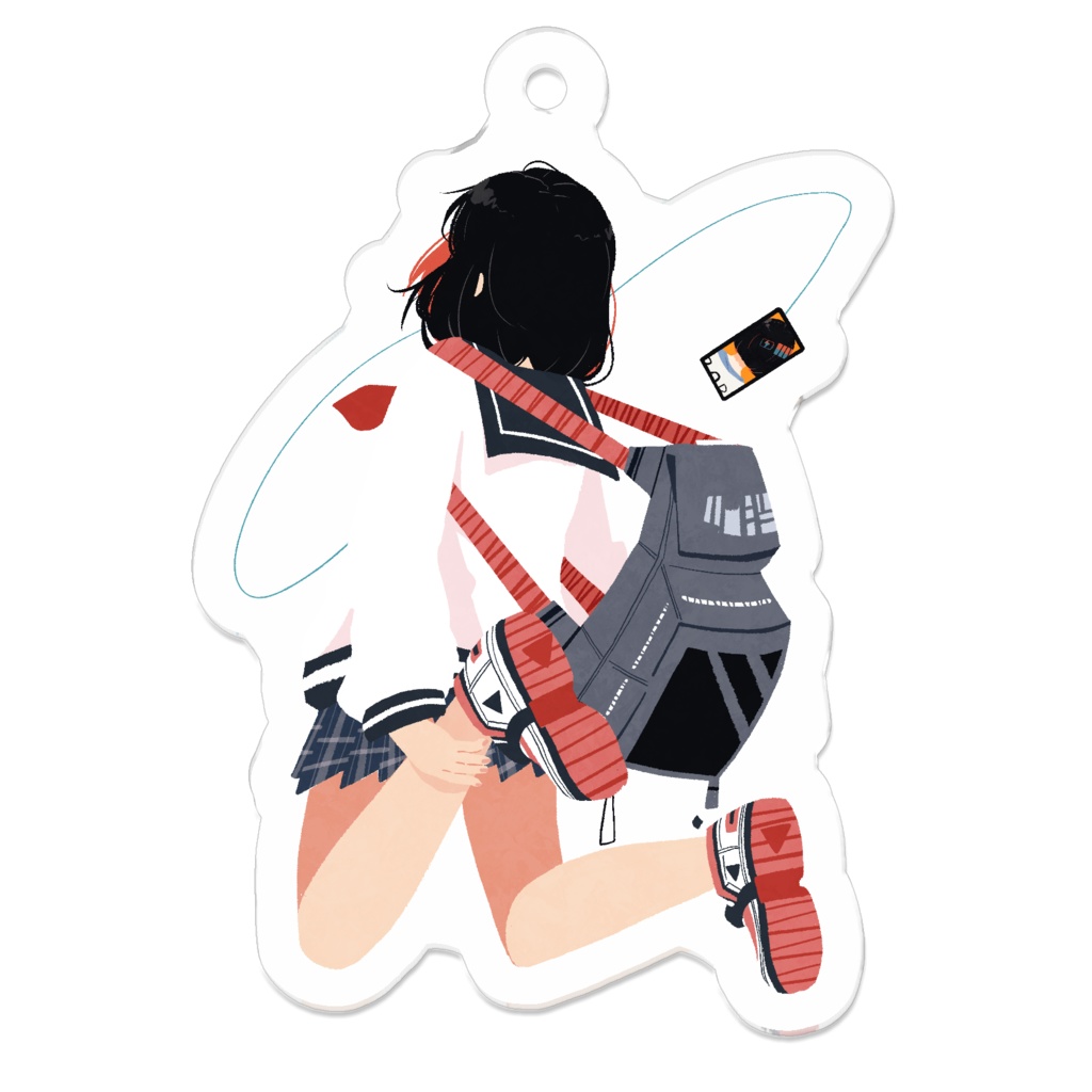 【アクリルキーホルダー】すねうった【オリジナル】