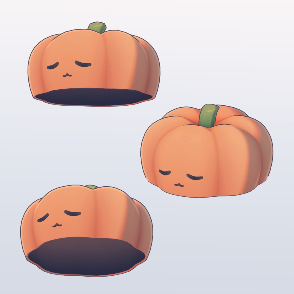 かぼちゃのぼうし(+普通のかぼちゃ付き)