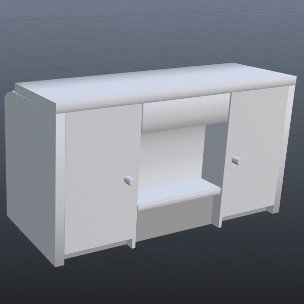 【３Dモデル】棚