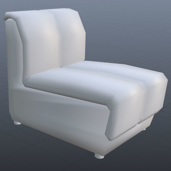 【３Dモデル】ソファ