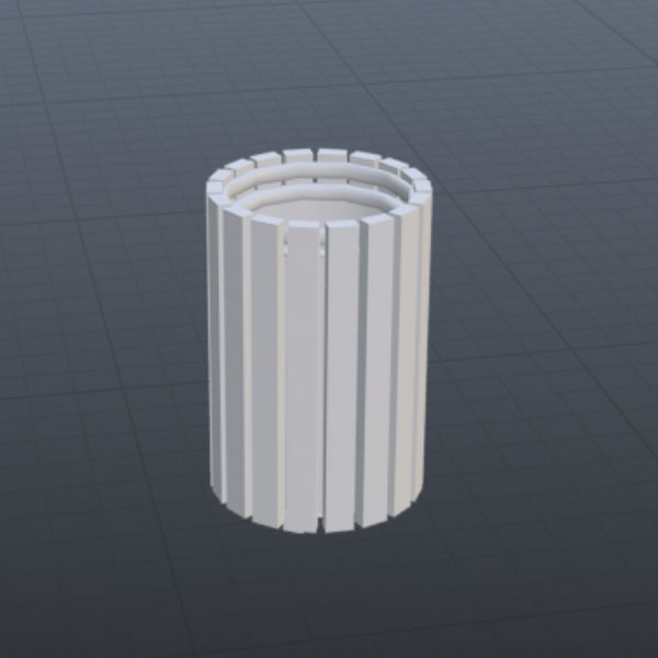 【３Dモデル】ゴミ箱