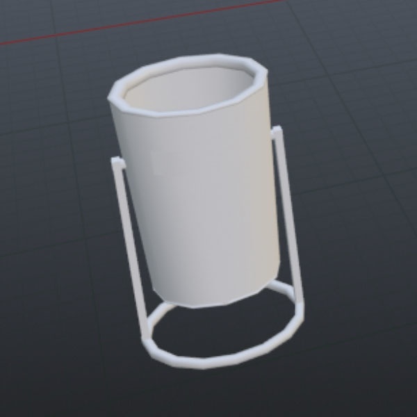 【3Dモデル】ゴミ箱