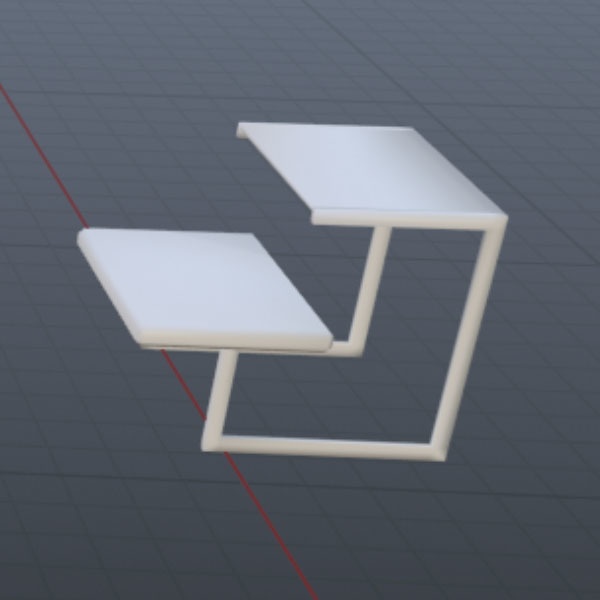 【３Dモデル】のぼり台