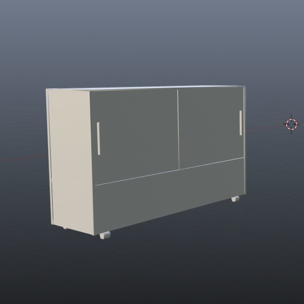 【３Dモデル】棚