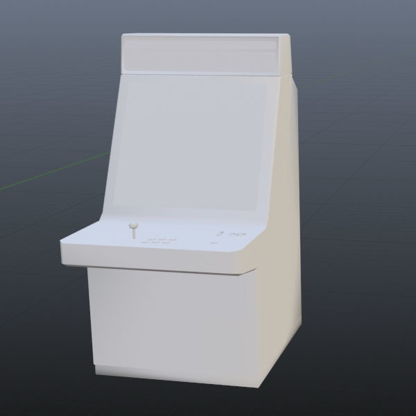 【３Dモデル】ゲーム台