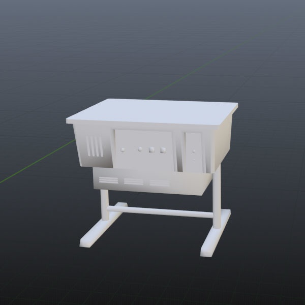 【３Dモデル】ゲーム台