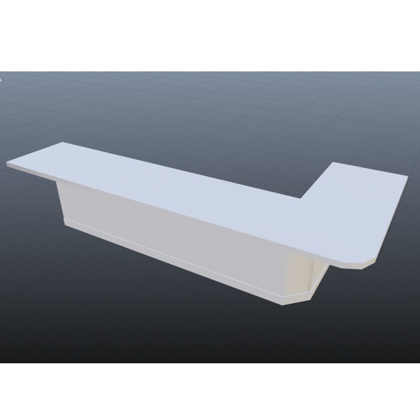 【３Dモデル】カウンター