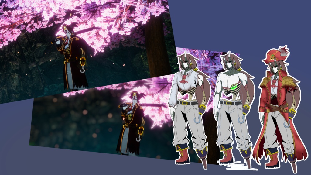 아바타 디자인 /アバター設計図コミッション! オリジナルキャラクターを作って聴こえます!