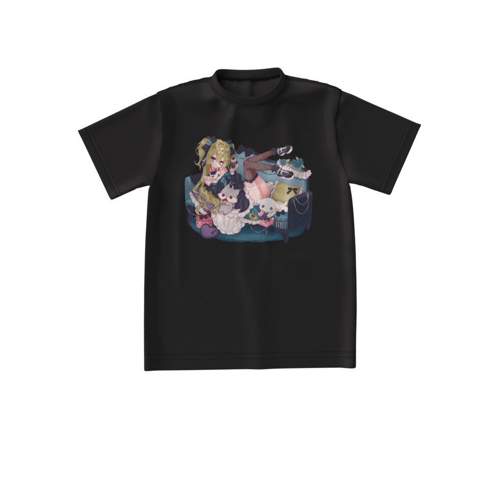 白飴らと ビッグシルエットTシャツ