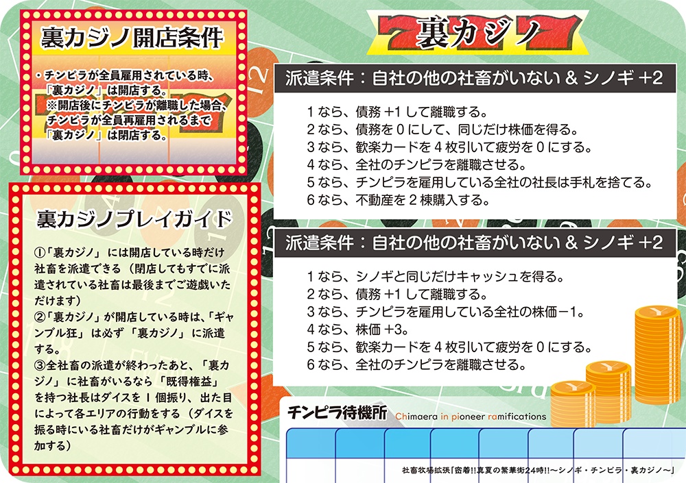 社畜牧場拡張 密着!!真夏の繁華街24時!! ~シノギ・チンピラ・裏カジノ~