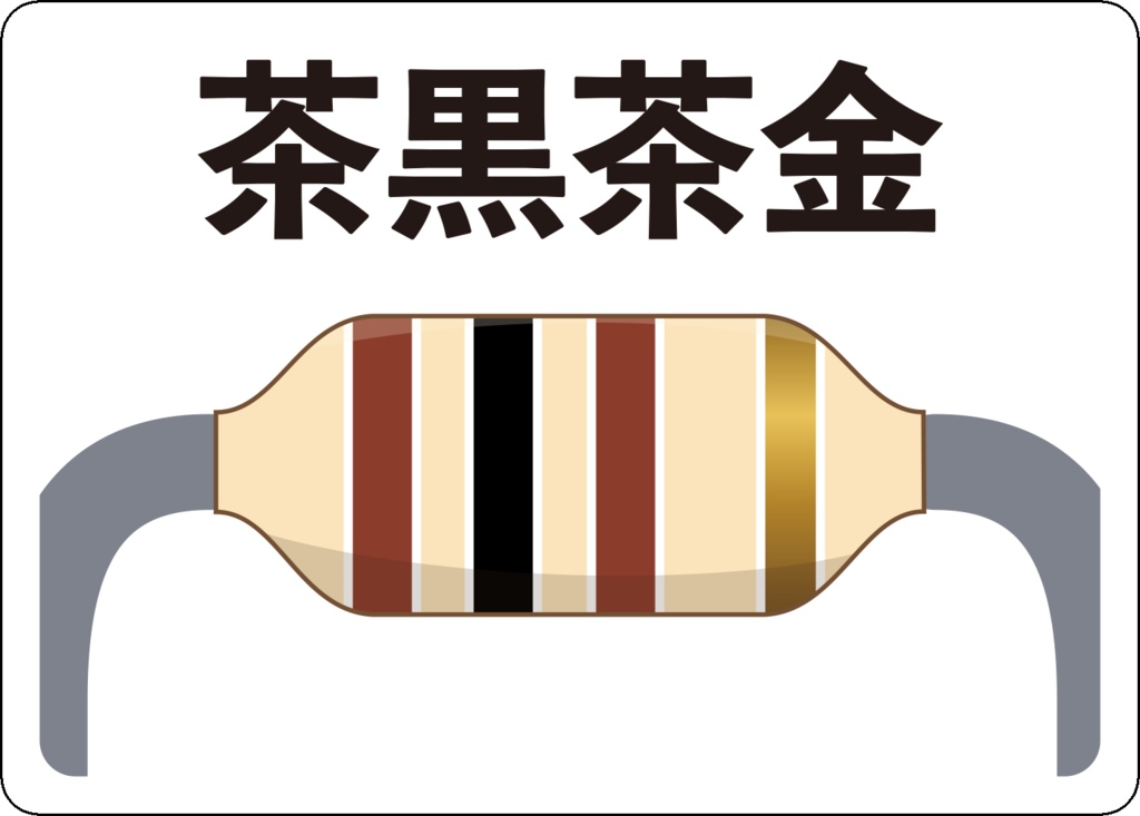 抵抗カラーコード神経衰弱