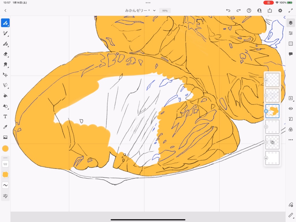 超低速イラストメイキング(2倍速)
