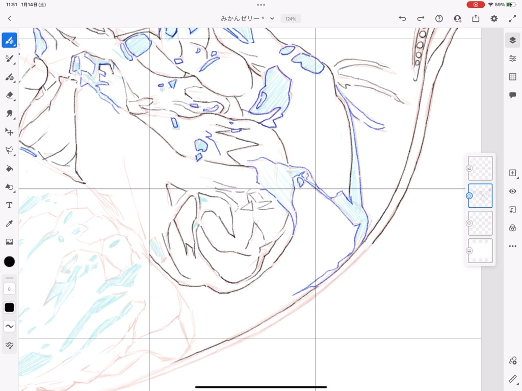 超低速イラストメイキング(2倍速)