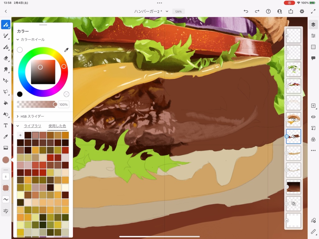 超低速イラストメイキング(3倍速)