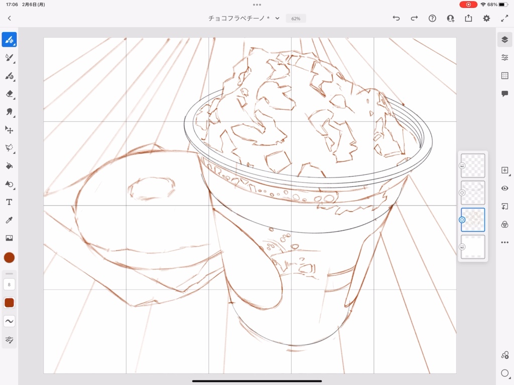 超低速イラストメイキング(3倍速)