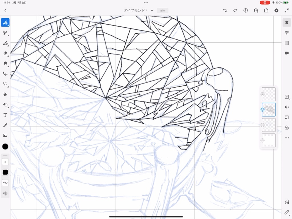 超低速イラストメイキング(3倍速)