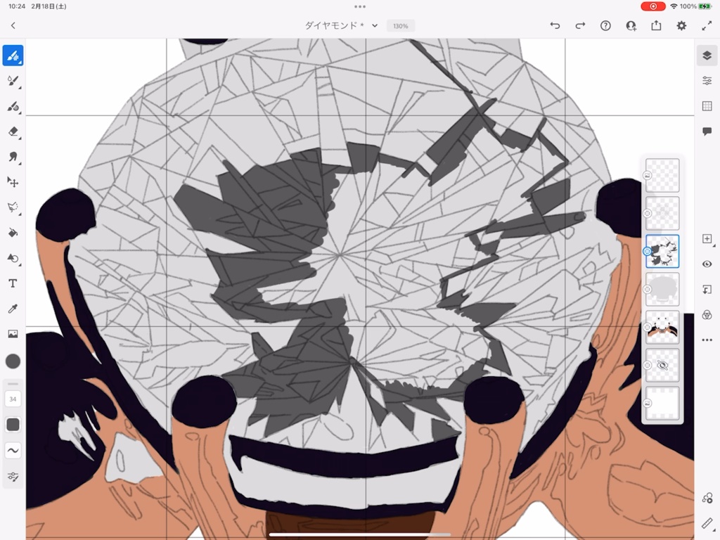 超低速イラストメイキング(3倍速)