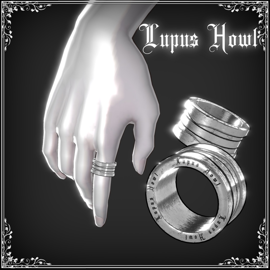 リング&ネックレス -Howl Mark-