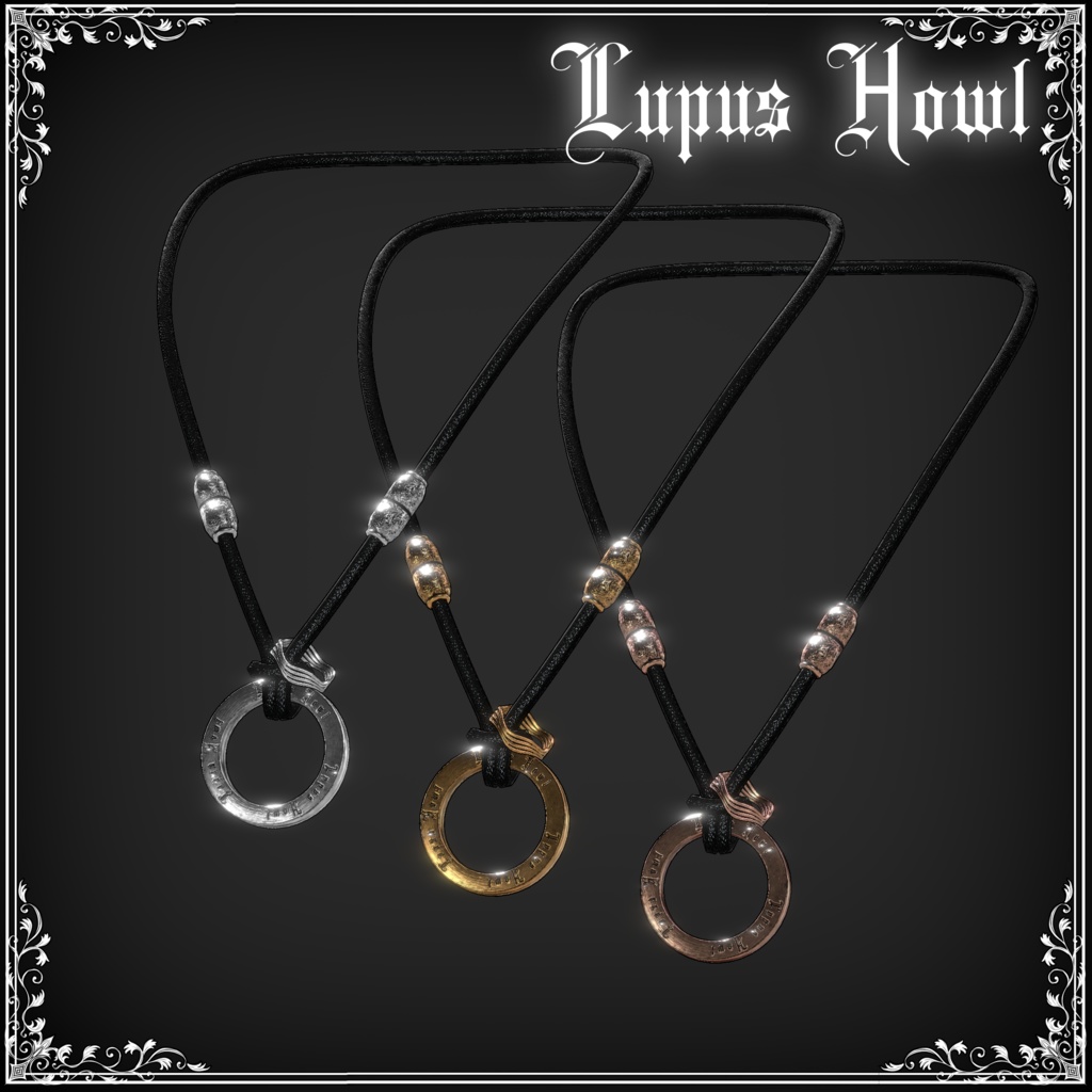 リング&ネックレス -Howl Mark-