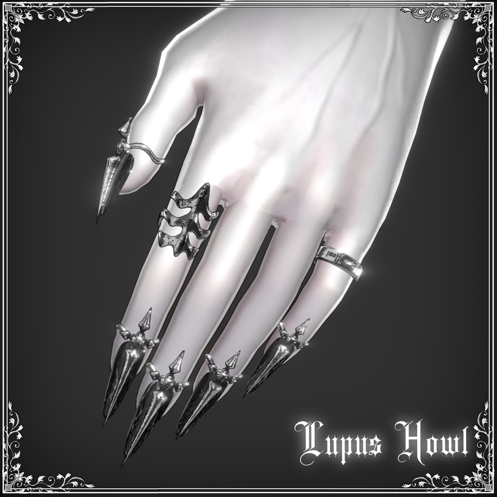 ネイル&リング -Talonveil- 7アバター対応