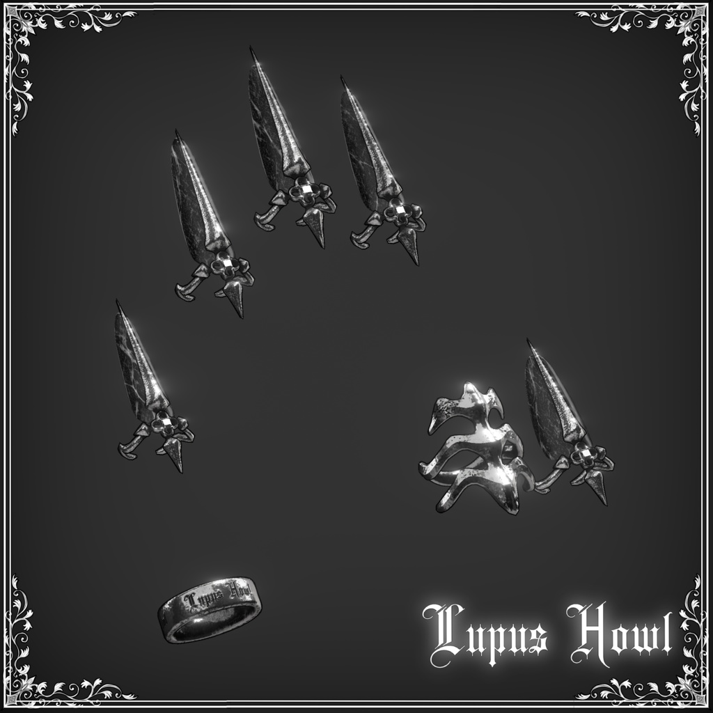 ネイル&リング -Talonveil- 7アバター対応