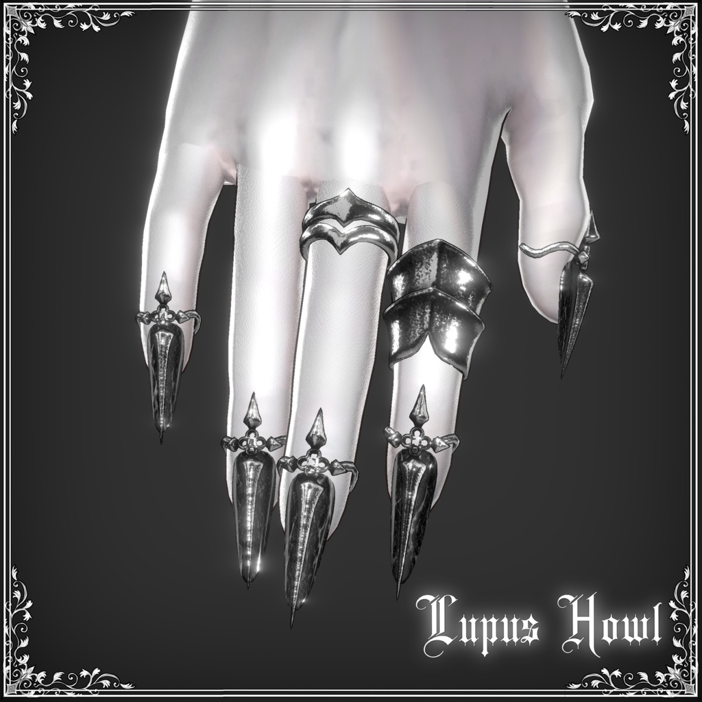 ネイル&リング -Talonveil- 7アバター対応