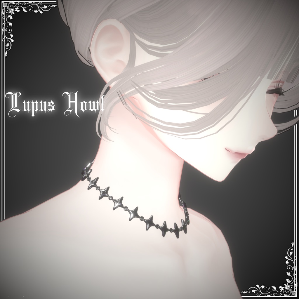 ネックレス風チョーカー -Spineveil-