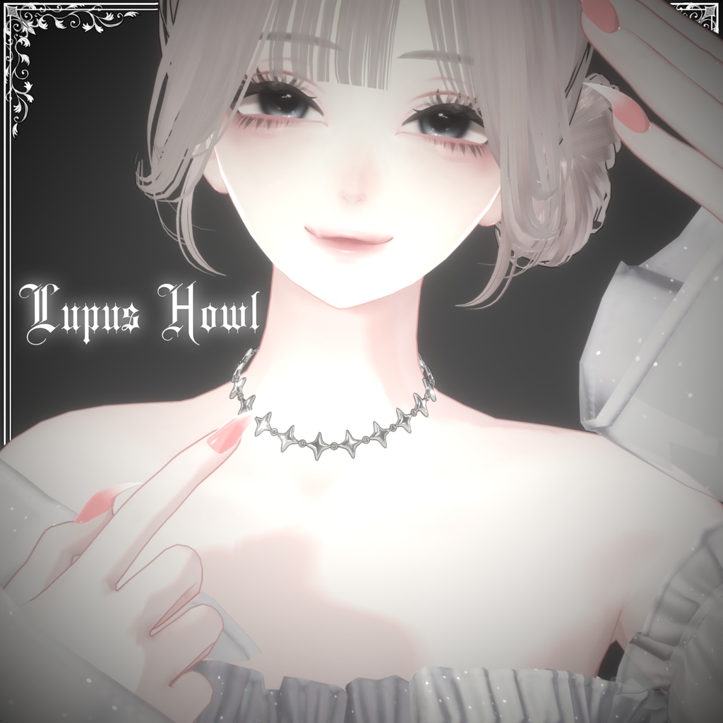 ネックレス風チョーカー -Spineveil-