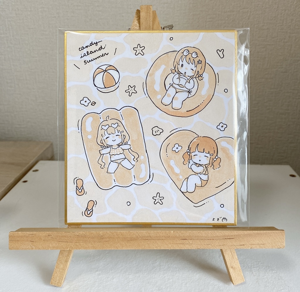 ミニ色紙 B
