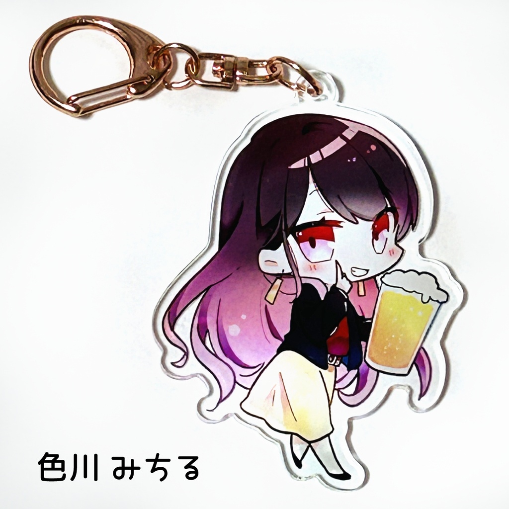 【創作百合キャラ】アクリルキーホルダー