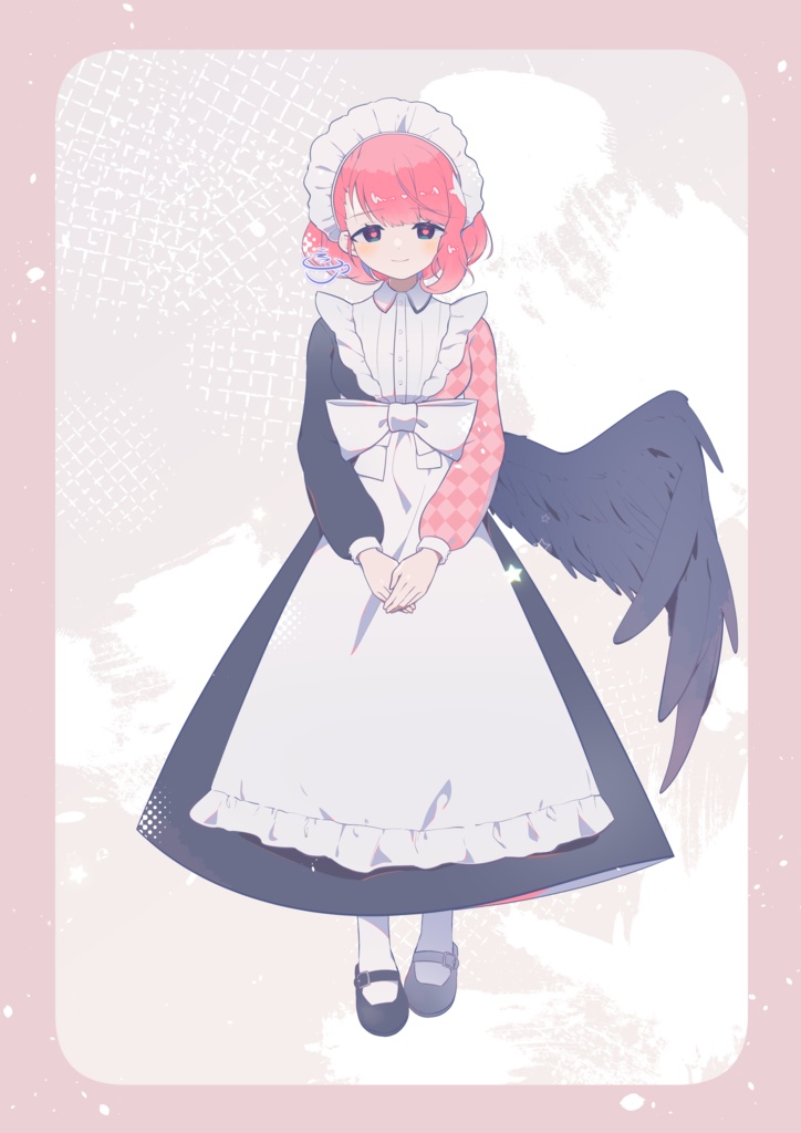 立ち絵素材17_女の子_TRPG・ゲーム・アイコン用