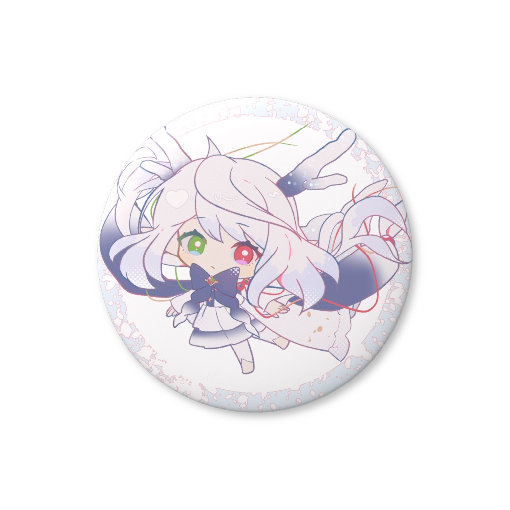 【期間限定価格!】立ち絵素材09_デフォルメ女の子_缶バッジ