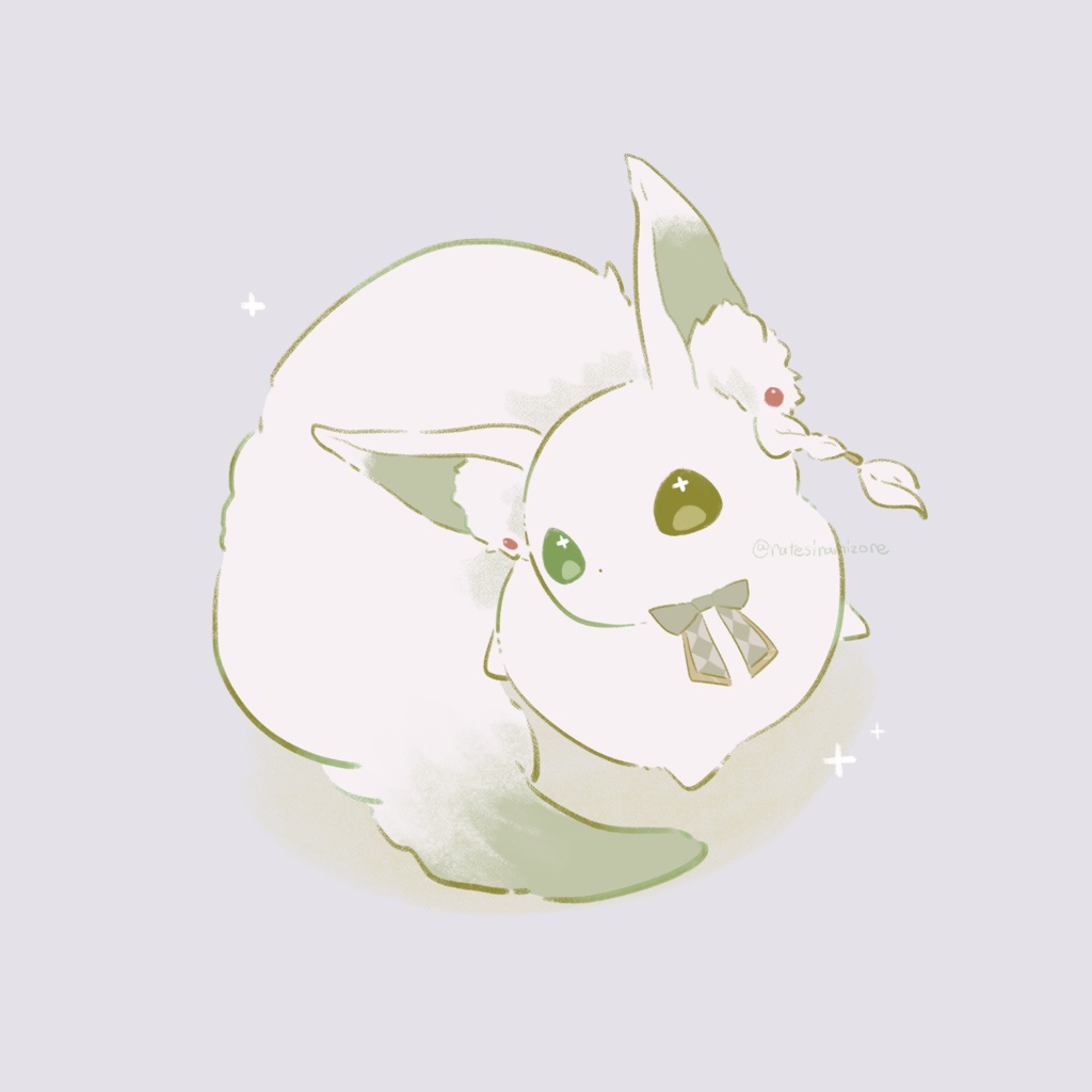 立ち絵素材04_けもっこ男の子_アイコン&透過画像