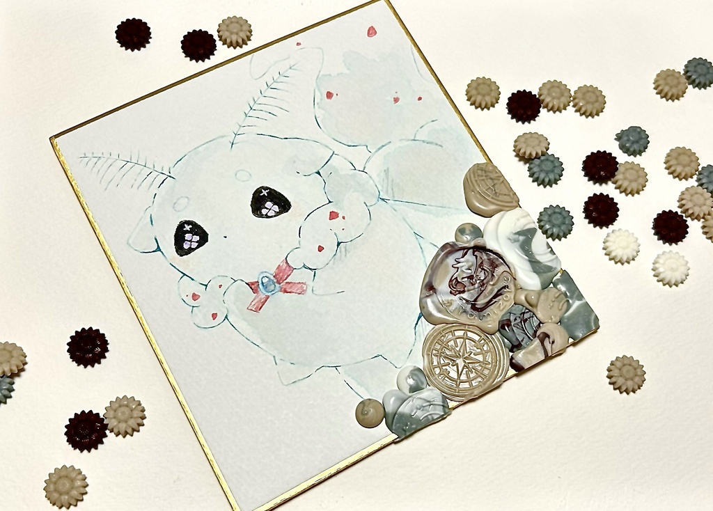 【期間限定価格!】けもっこ色紙①