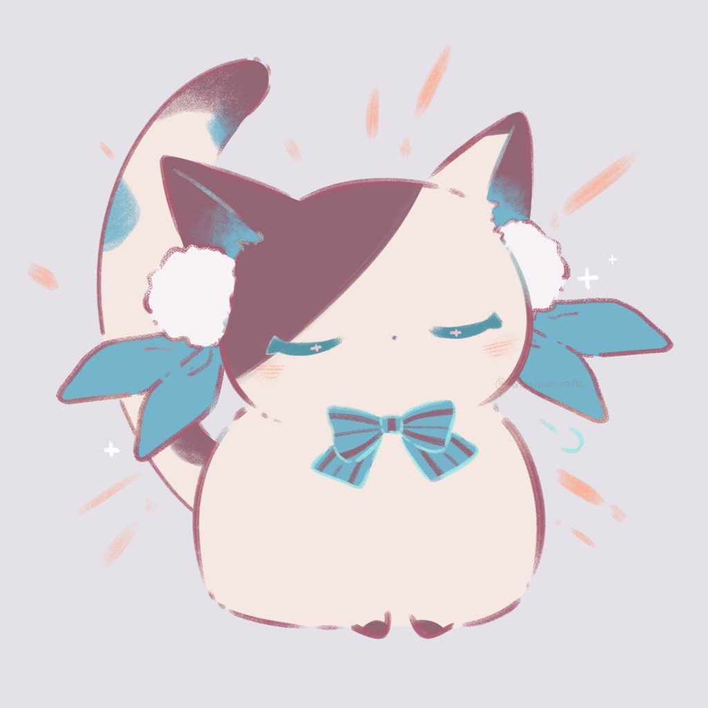 立ち絵素材14_けもっこ女の子_アイコン&透過画像