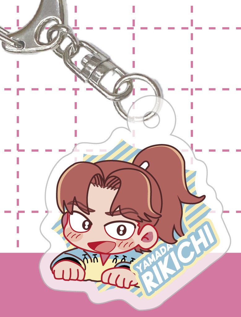 りきちくんのアクリルキーホルダー