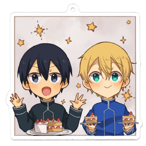 ソードアートオンライン 神田明神カップ ユージオ アクリルキーホルダー □SAO×神田明神カップ開催記念限定 アクリルキーホルダー｜rata