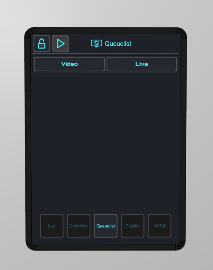 【無料】iwaSync用コントローラータブレット【VRChatワールドギミック】
