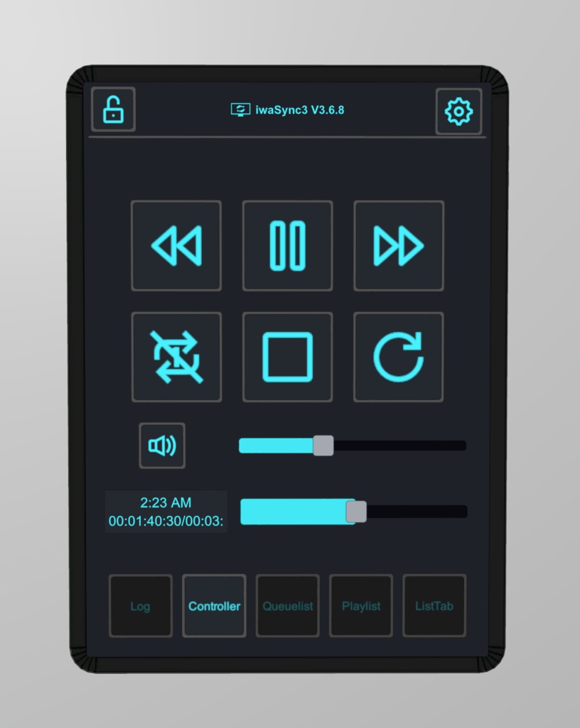 【無料】iwaSync用コントローラータブレット【VRChatワールドギミック】