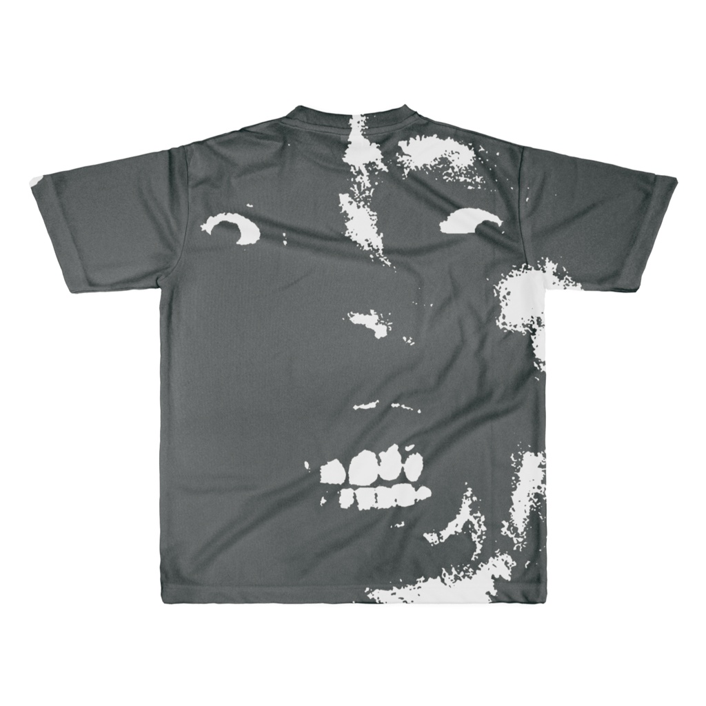 【BOOTHオリジナル】Joe Fightイカレ顔フルグラTシャツ XL