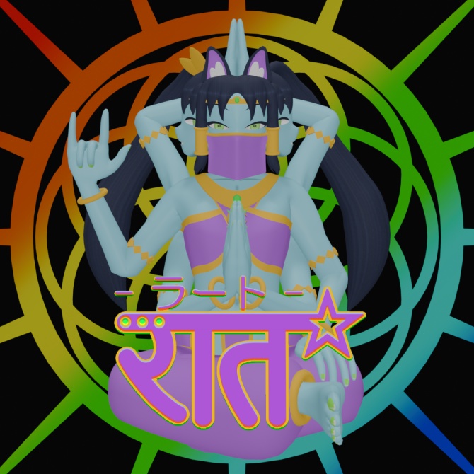 【オリジナル3Dモデル】ラート(Raat)