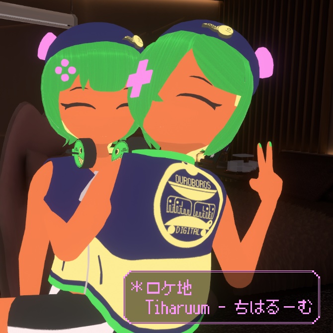 【オリジナル3Dモデル】アイン&ダエナ(Ain & Daena)