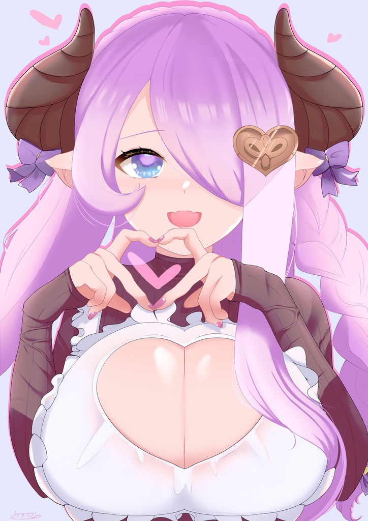 バレンタインナルメア アクリルキーホルダー