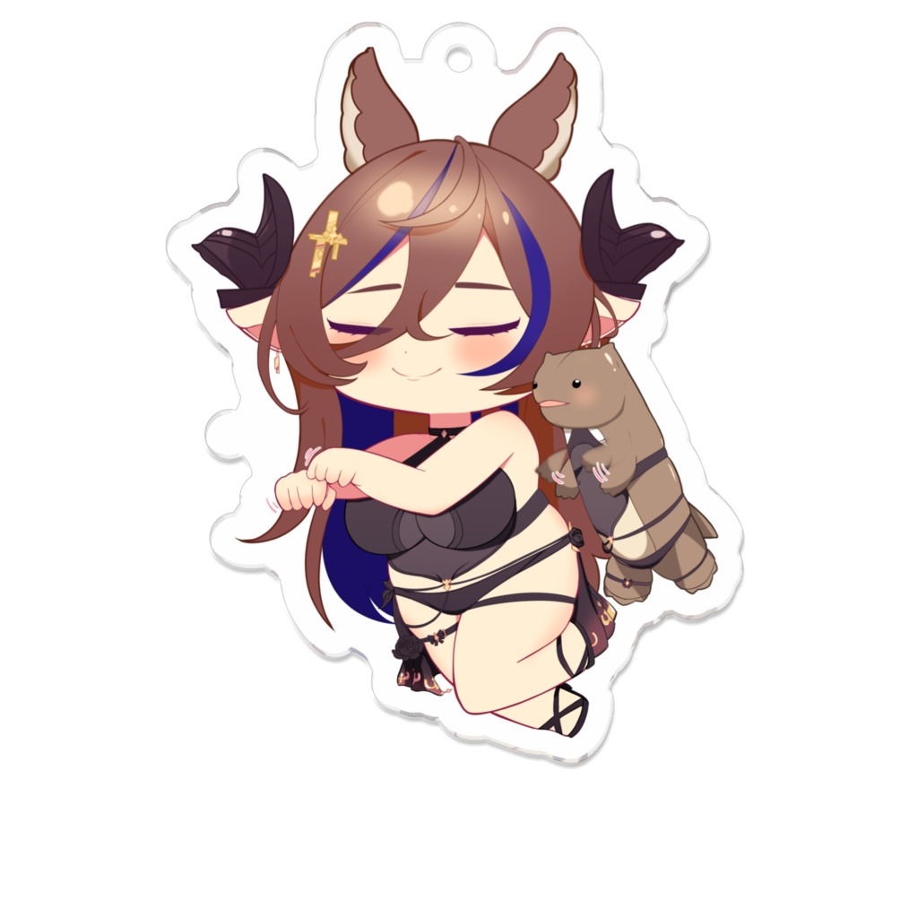 水着ガレヲン　犬かきアクリルキーホルダー