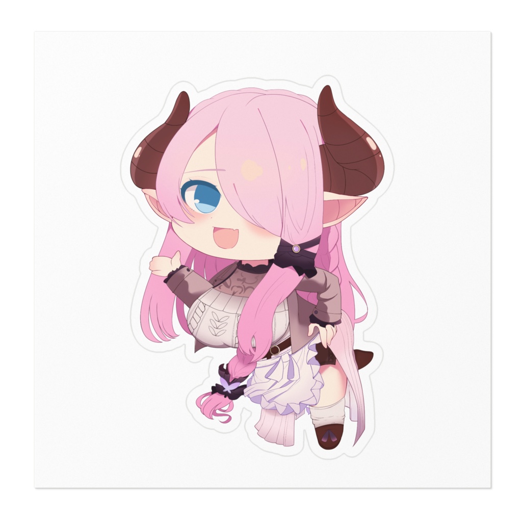 ナルメア グラサイキッチン衣装ステッカー