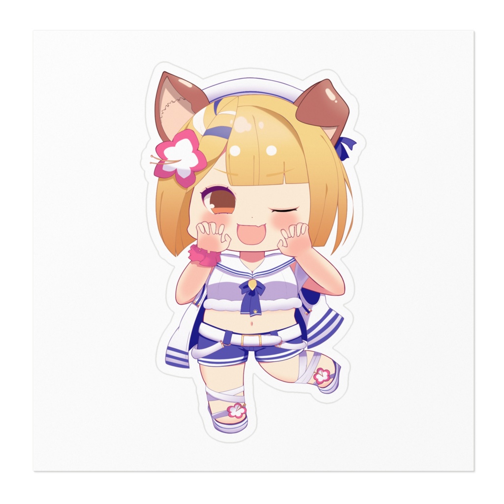 水着ヴァジラ ステッカー