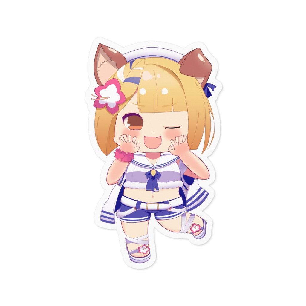 水着ヴァジラ ステッカー