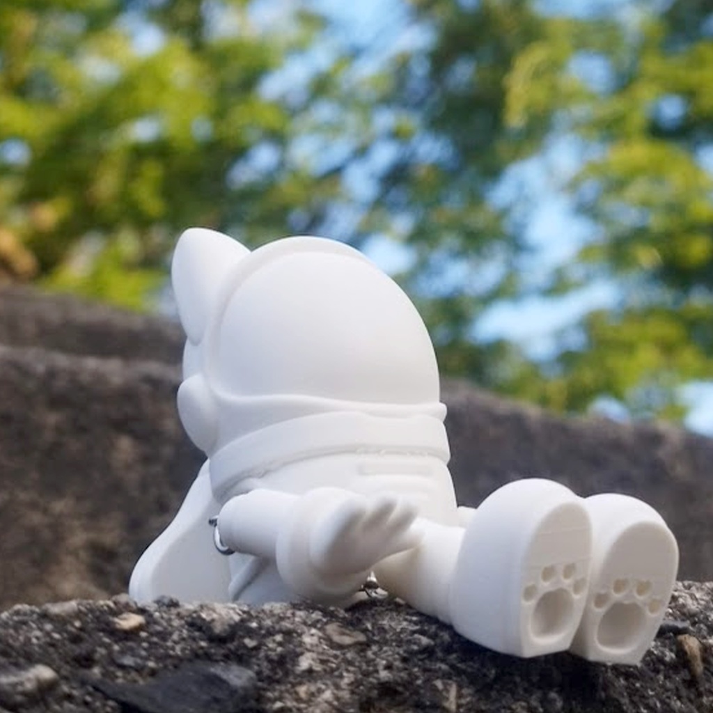 猫宇宙飛行士キーホルダー