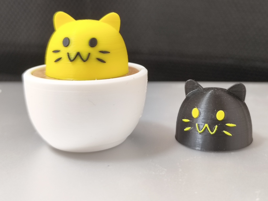 【受注受付】にゃんぷっぷーカチャカチャマスコット